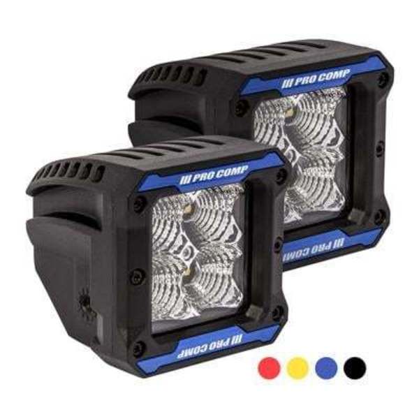 Procomp PRO COMP 2X2 SQUARE 5W LED FLOOD PAIR 76413P